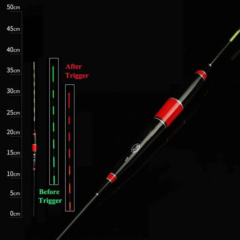 Smart Fishing Float Bite Alarm LED Light Electronic Night Fishing Buoy