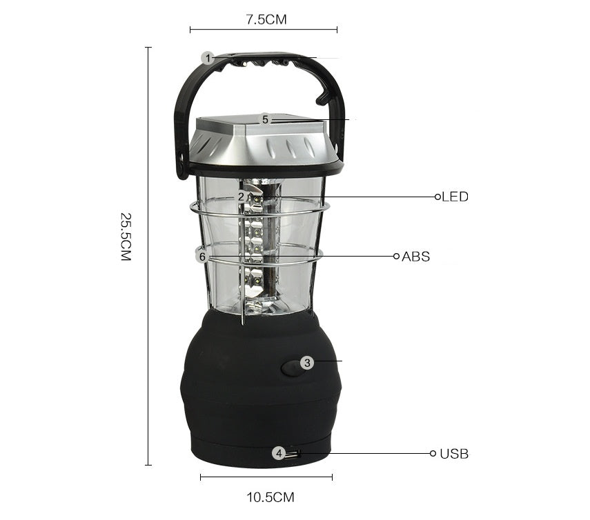Camping Lantern Ultimate Outdoor Tactical LED Illumination Portable Light Gear