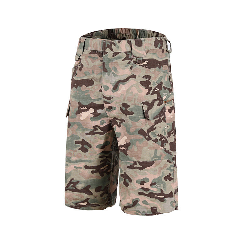 Outdoor Sports Leisure Work Clothes Set Breathable Shorts Casual Active Wear