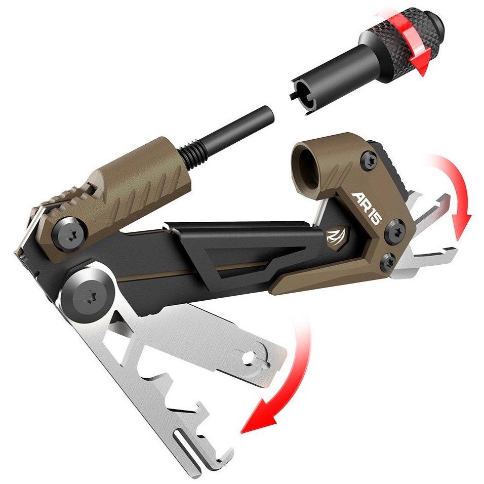 Gun Tool Core AR15 Multi Tool Maintenance Cleaning Tactical Equipment