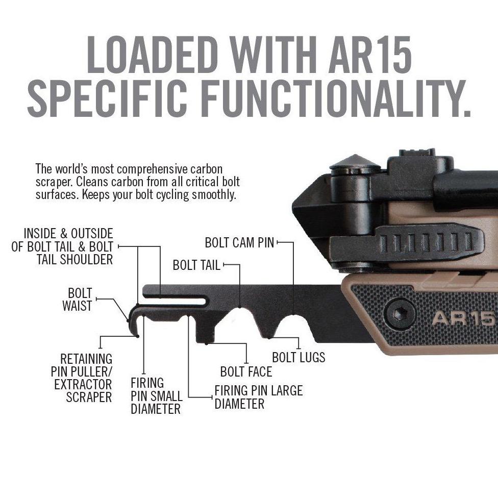 Tool Multi Function Tactical Firearm Maintenance Cleaning Tool