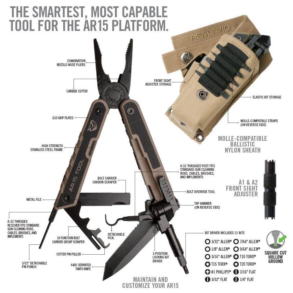 Tool Multi Function Tactical Firearm Maintenance Cleaning Tool
