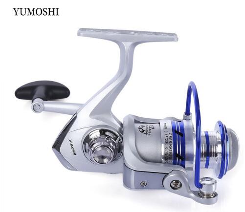 AF1000-7000 Spinning Fishing Reel 12BB 5.5:1 Aluminum Spool