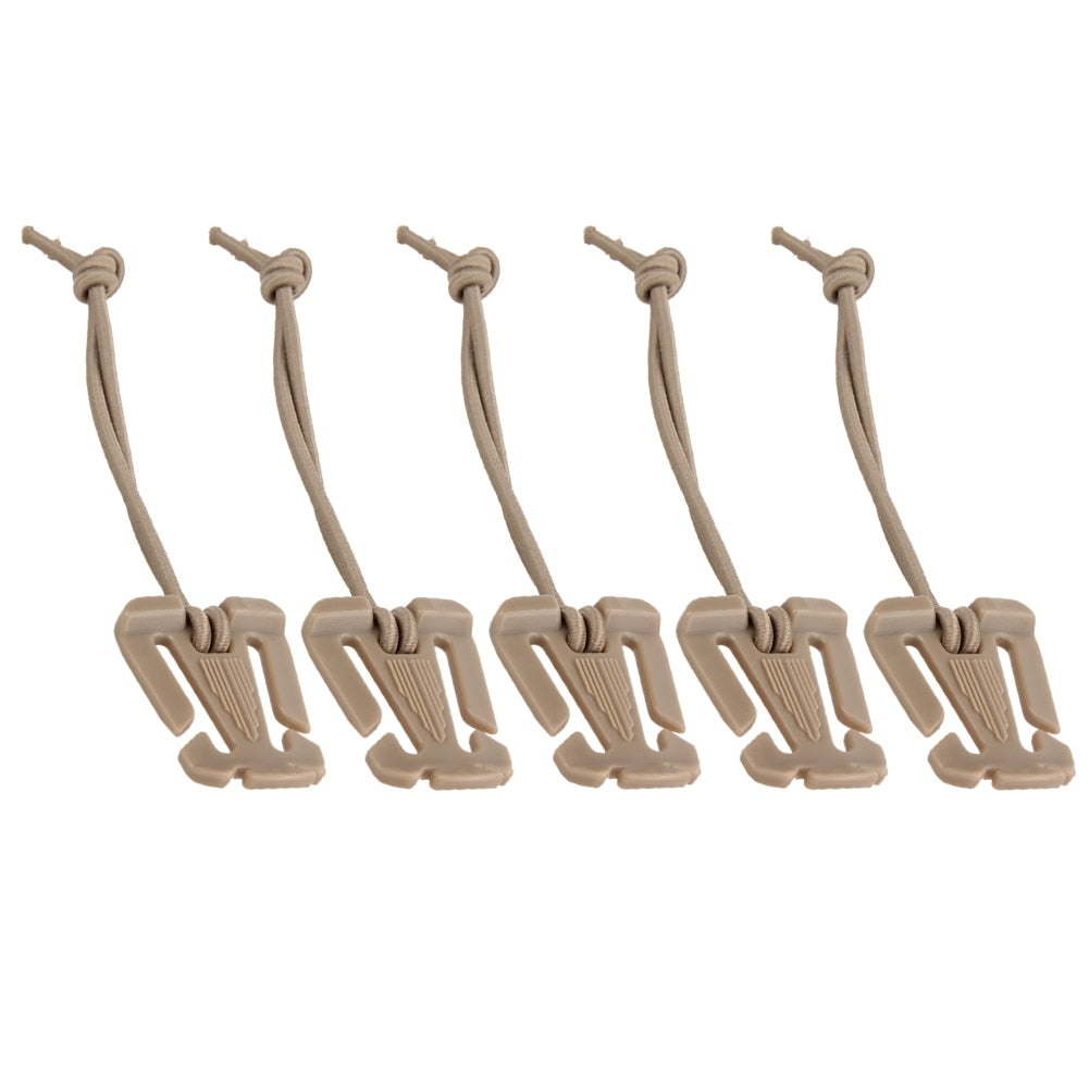 Backpack Buckle Carabiner Clips Nylon Camping EDC Gear Hooks