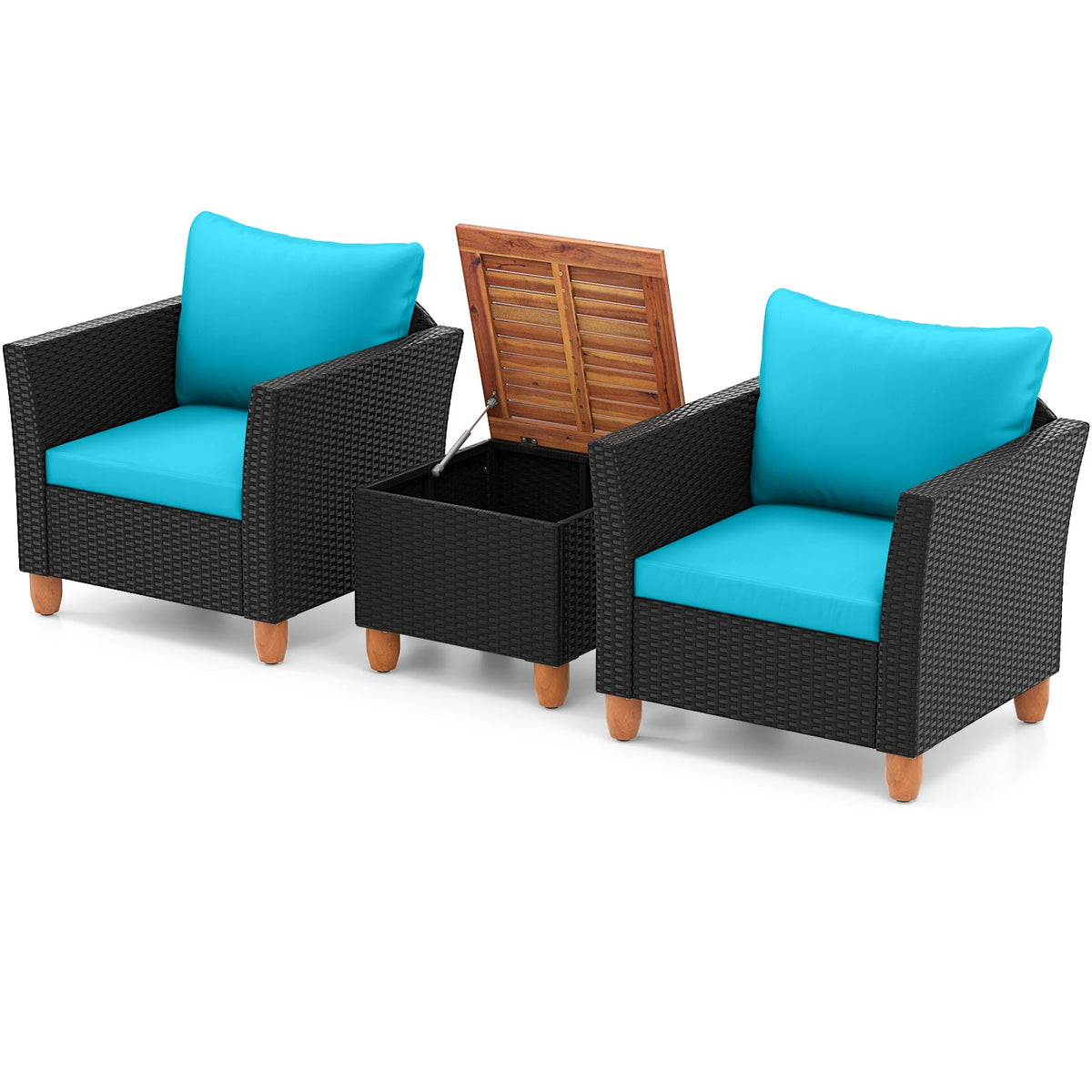 3 Pieces Outdoor Patio