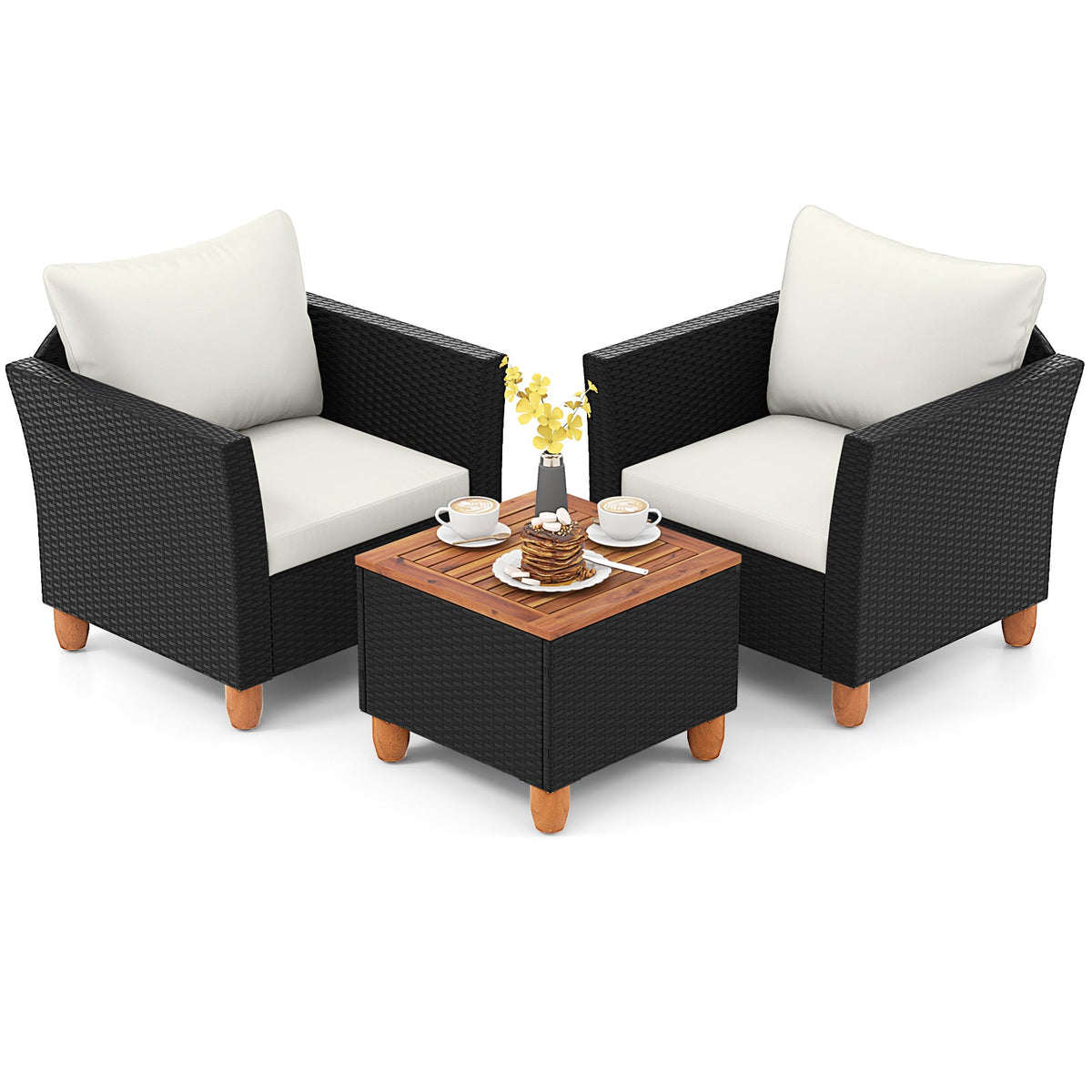 3 Pieces Outdoor Patio
