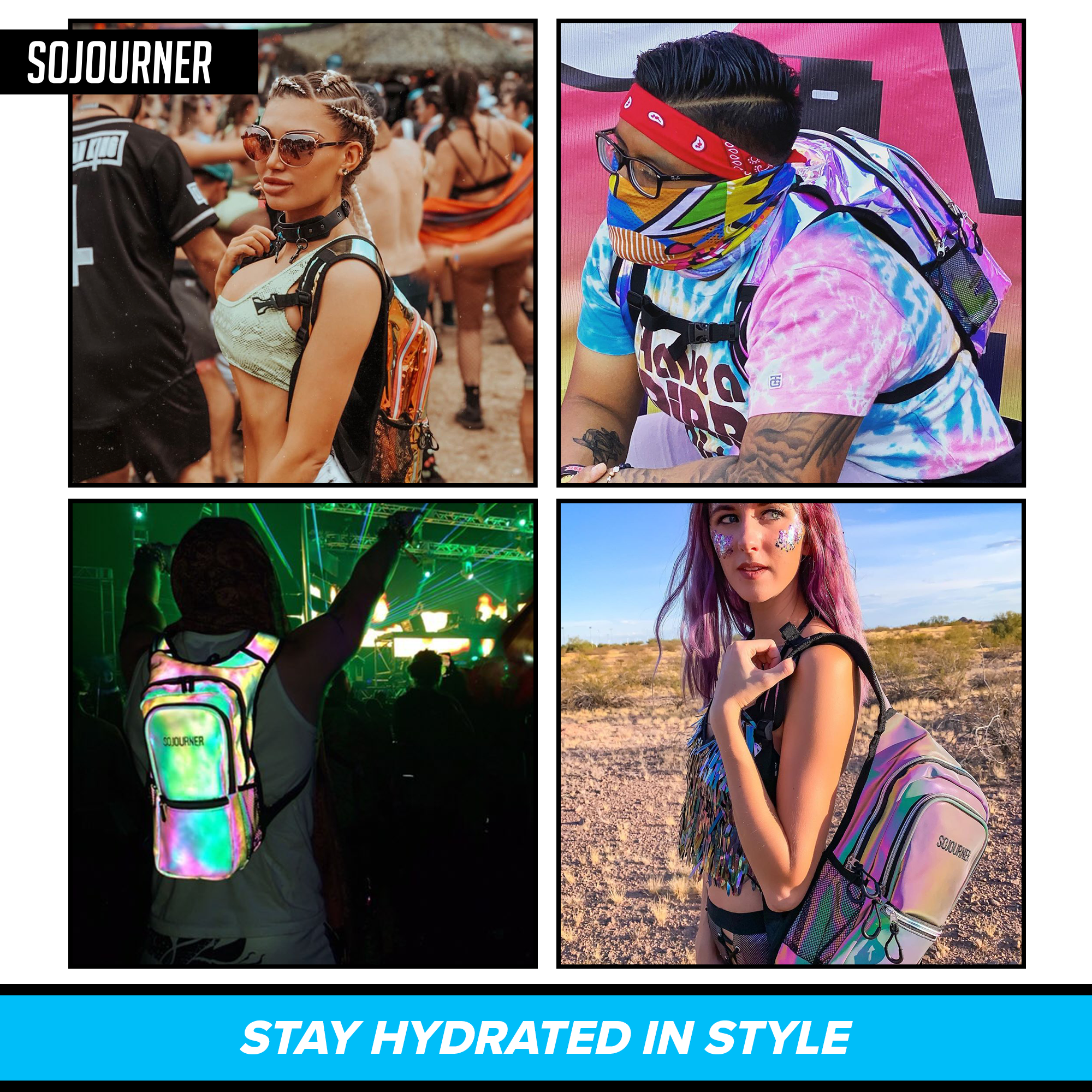 Hydration Pack Backpack Medium Lightweight Water Bladder Hiking Running