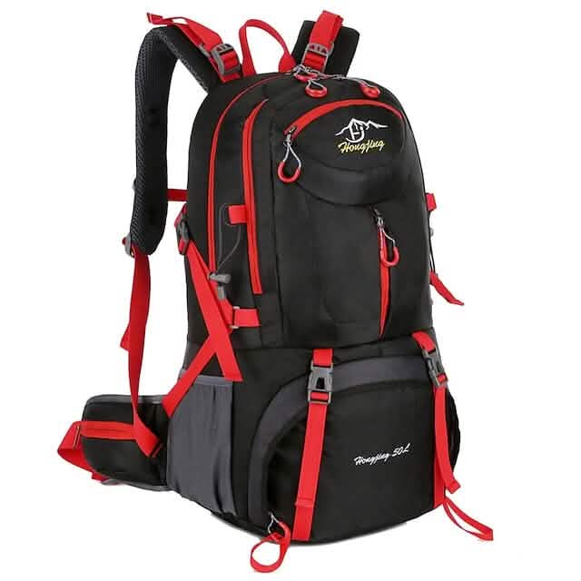 50L Waterproof Hiking Backpack Large Capacity Outdoor Travel Camping Pack