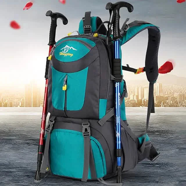 50L Waterproof Hiking Backpack Large Capacity Outdoor Travel Camping Pack