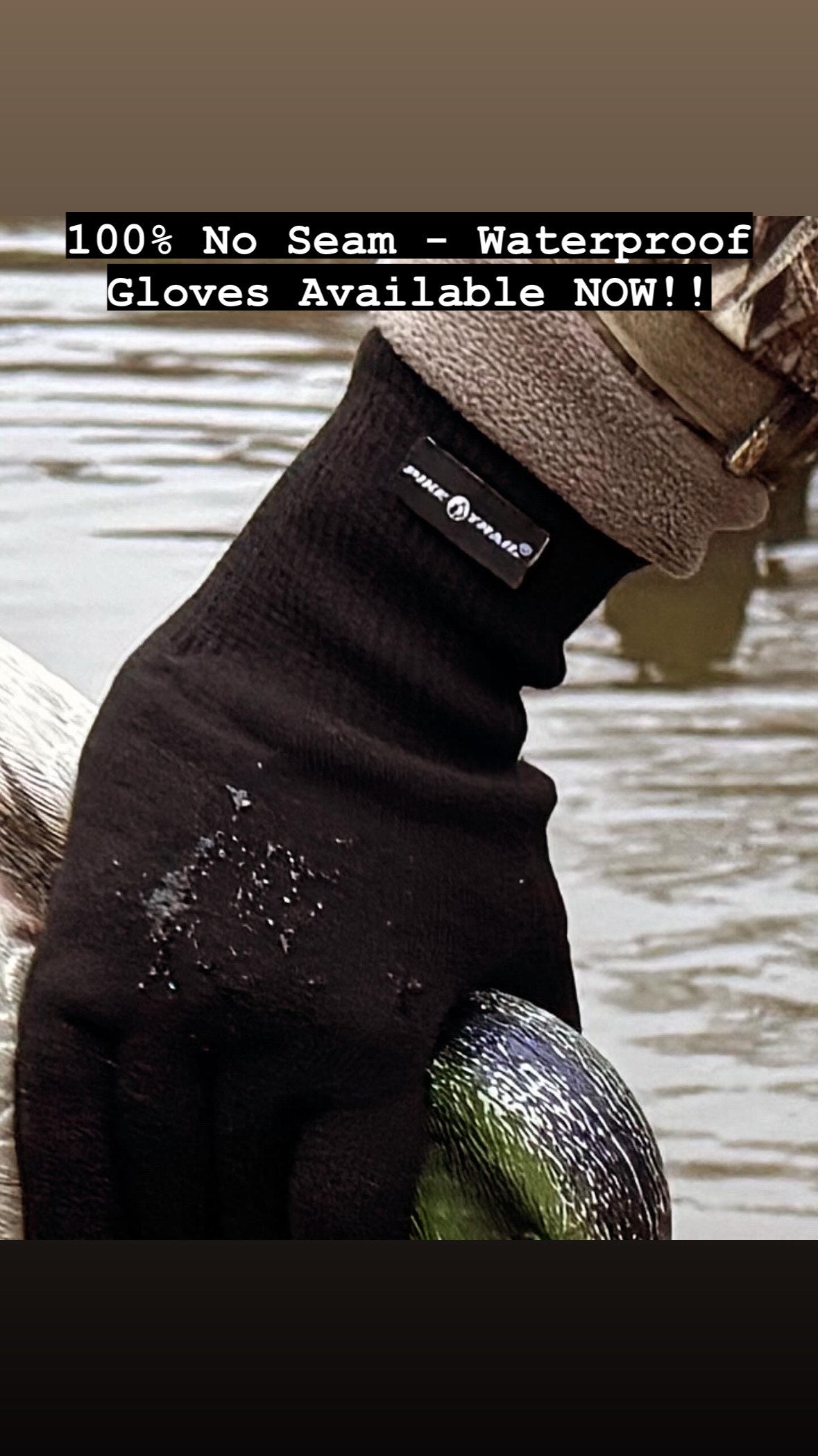 Pike Trail Waterproof Seamless Gloves Outdoor Hiking Cycling Winter Gear