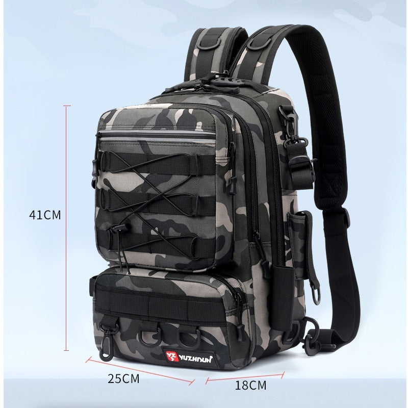 Waterproof Multifunctional Fishing Bag Outdoor Tackle Storage Gear Organizer