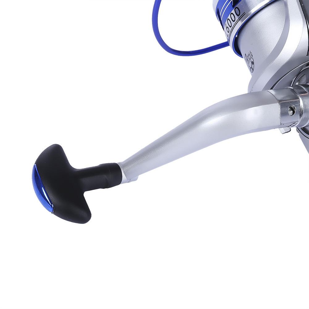 AF1000-7000 Spinning Fishing Reel 12BB 5.5:1 Aluminum Spool