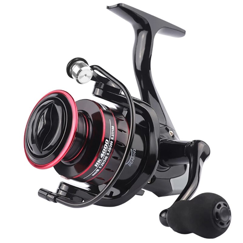 Spinning Fishing Reel 1000-7000 Metal Spool 8kg Drag Saltwater Carp