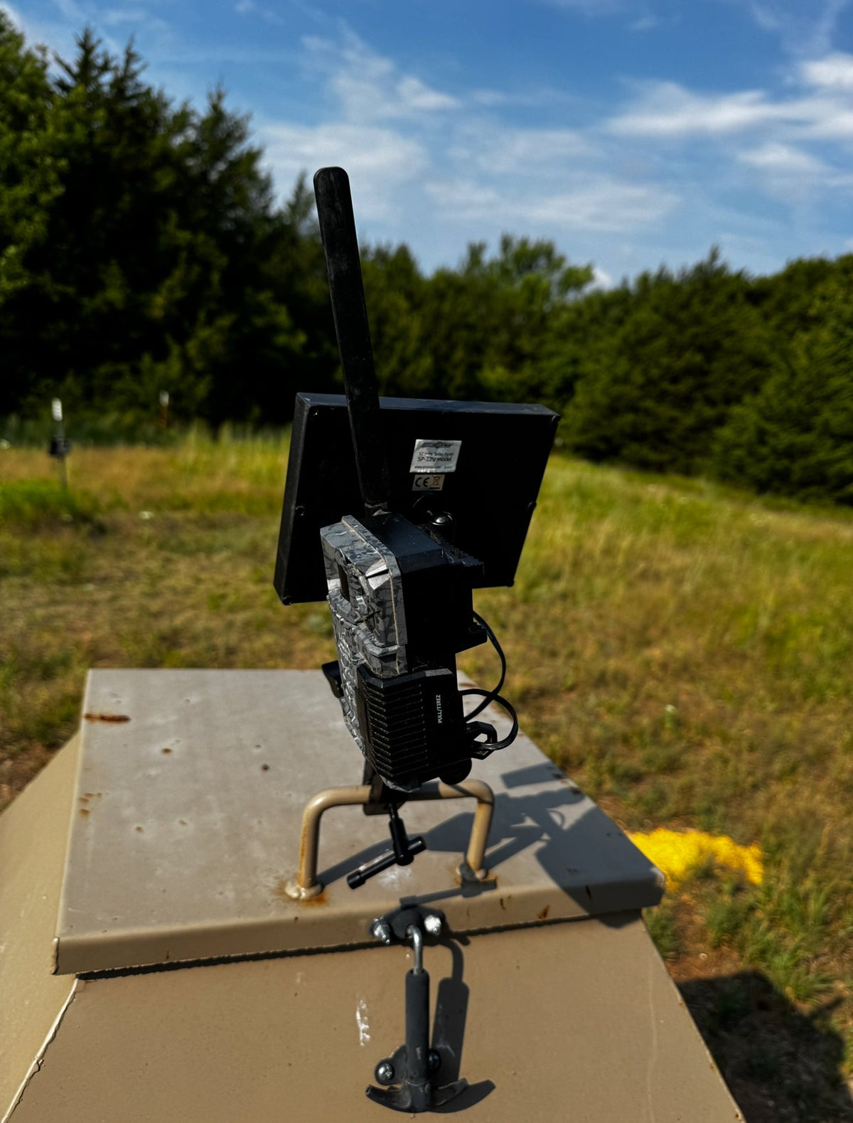 Tri-Claw Trail Camera & Solar Panel Clamp Mount