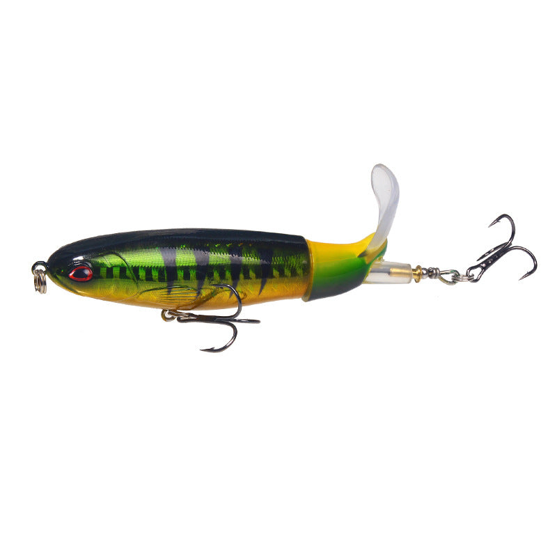 Luya Propeller Bait 15g 11cm Floating Pencil Fishing Lure Gear
