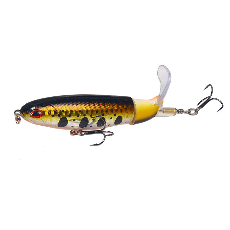 Luya Propeller Bait 15g 11cm Floating Pencil Fishing Lure Gear