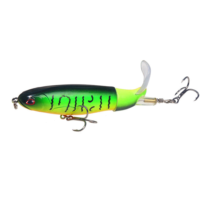 Luya Propeller Bait 15g 11cm Floating Pencil Fishing Lure Gear