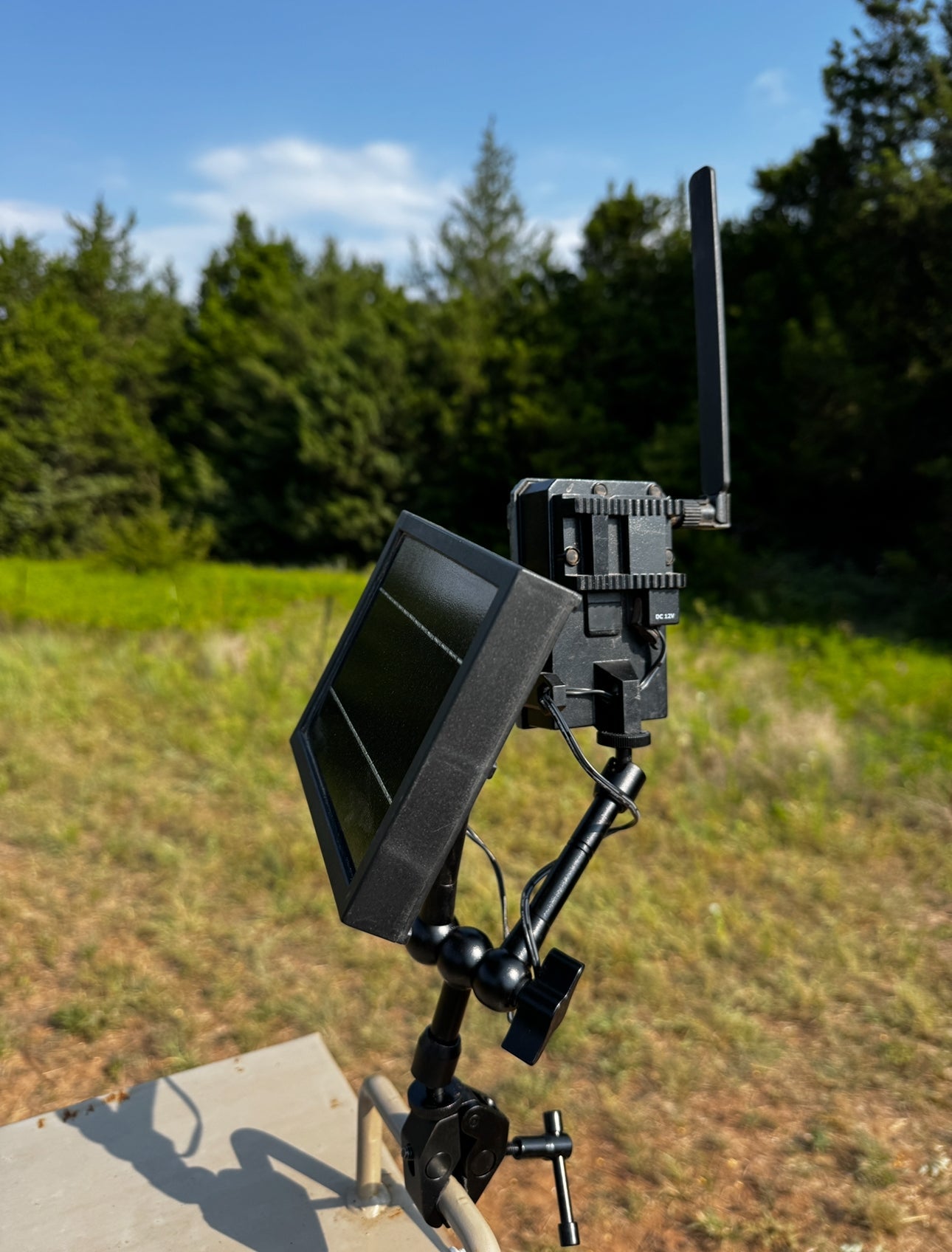 Tri-Claw Trail Camera & Solar Panel Clamp Mount