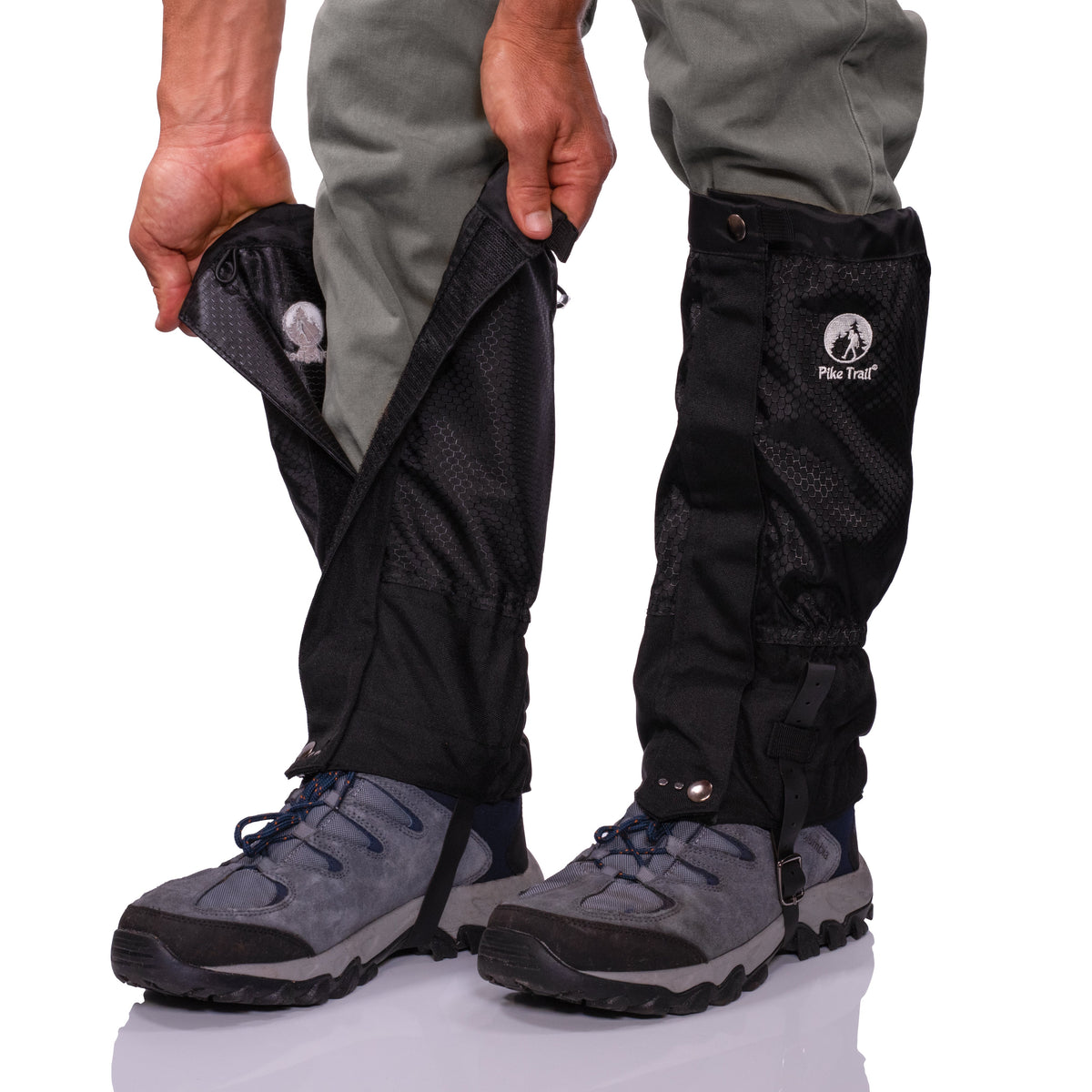 Pike Trail Leg Gaiters Waterproof Hiking Snow Mud Outdoor Protection