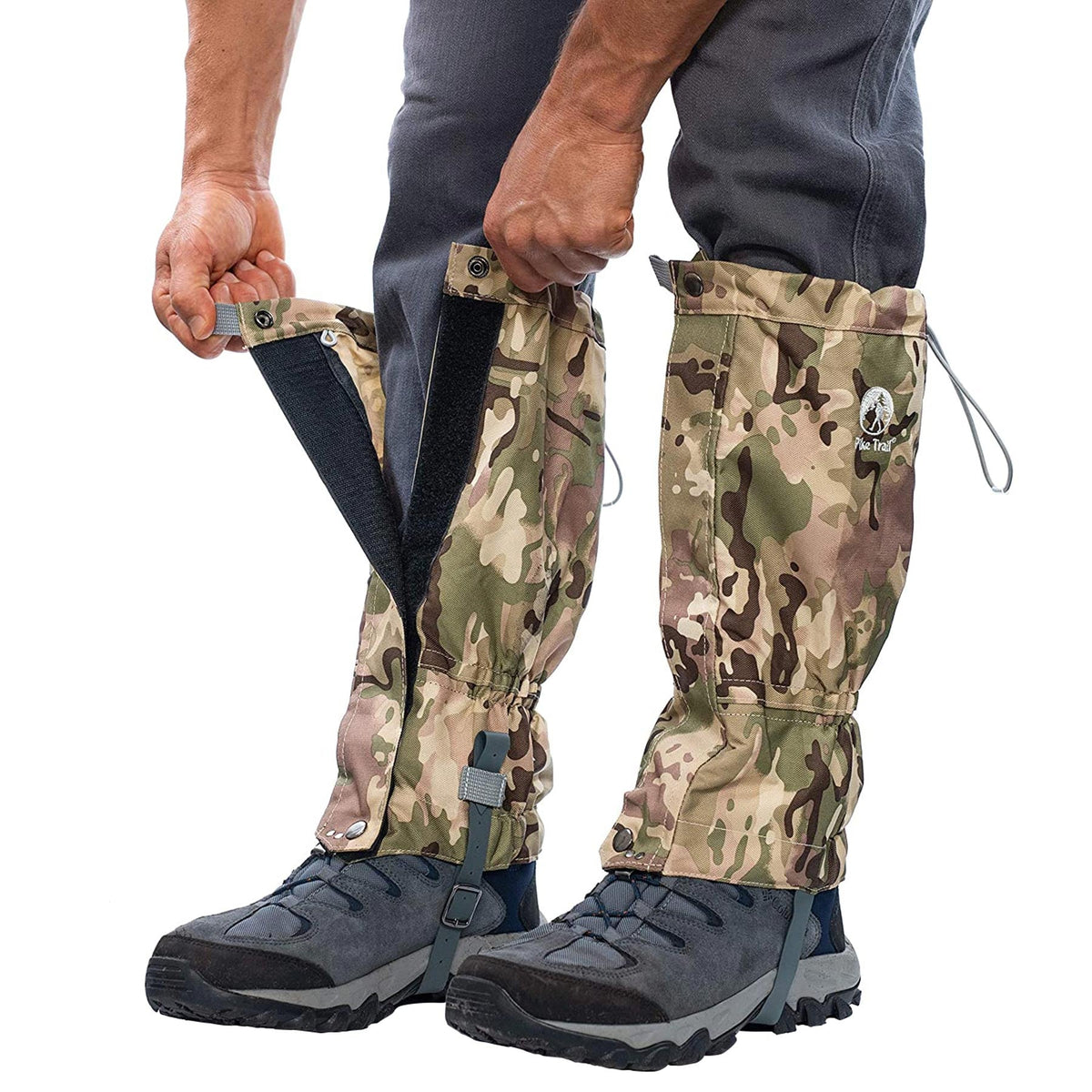 Pike Trail Leg Gaiters Waterproof Hiking Snow Mud Outdoor Protection