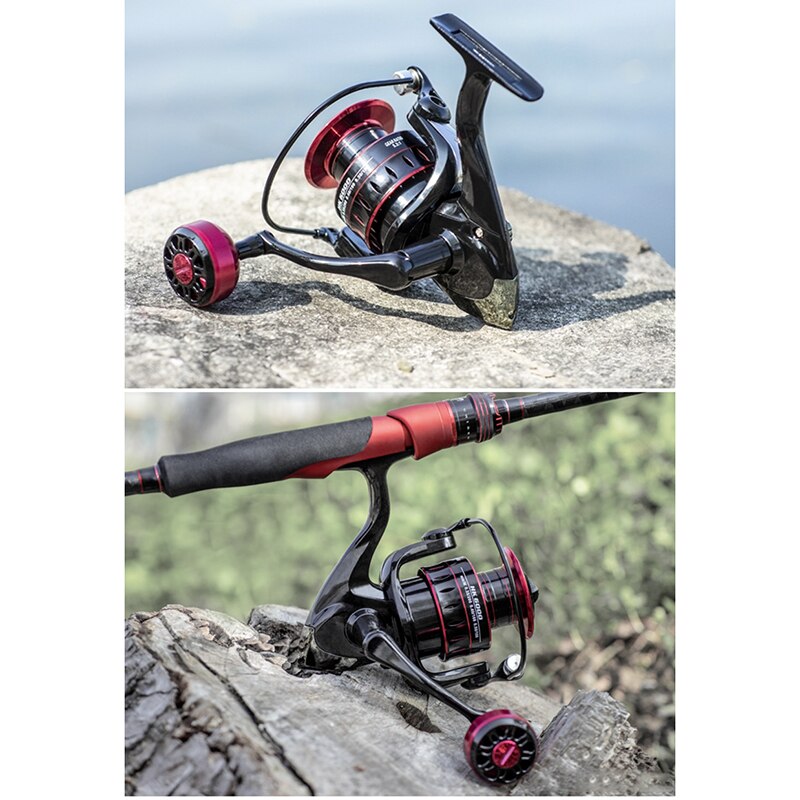 Spinning Fishing Reel 1000-7000 Metal Spool 8kg Drag Saltwater Carp