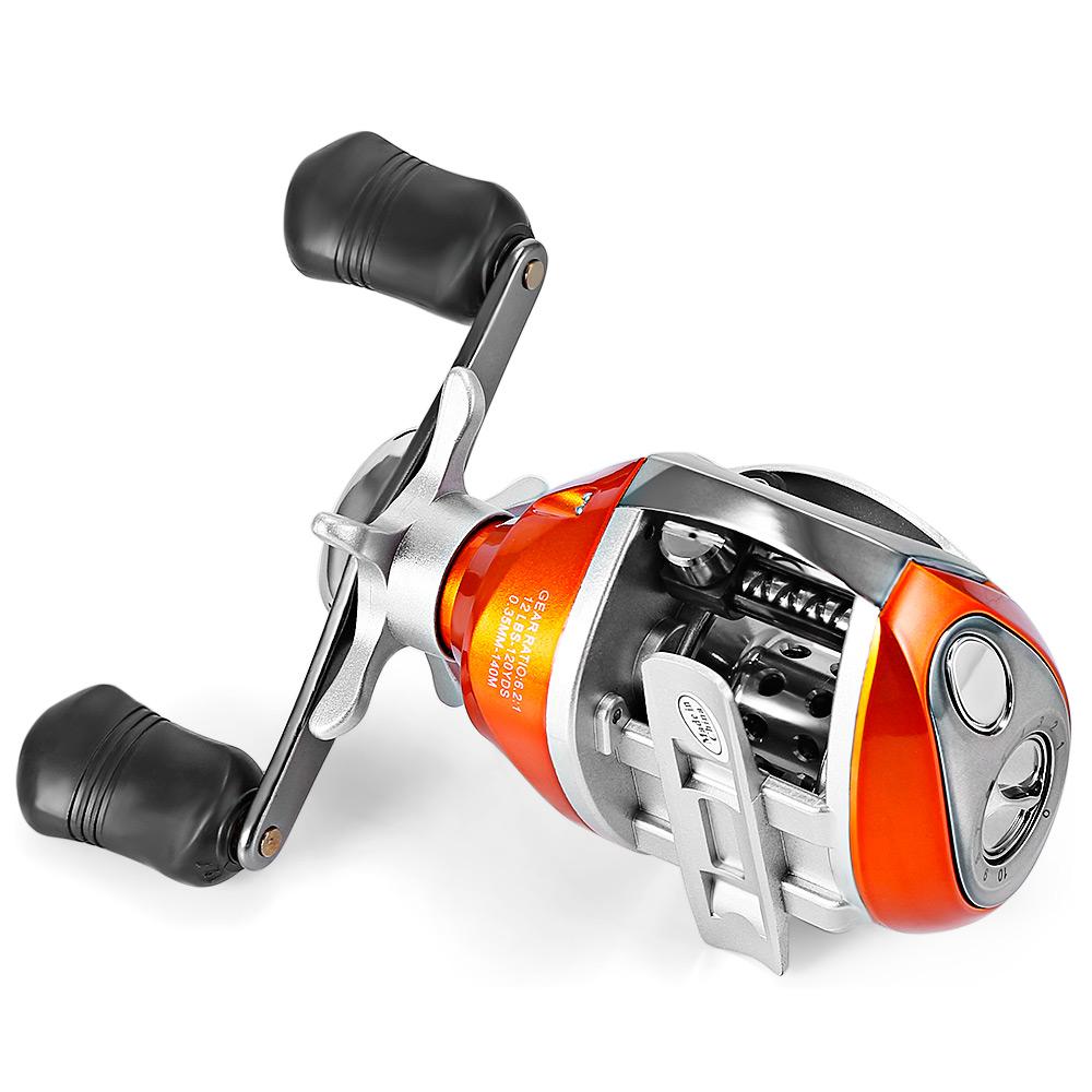 Baitcasting Fishing Reel 12+1BB Magnetic Brake 6.3:1 Coil