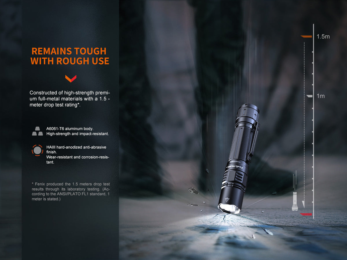 PD36R Pro 2800 Lumen Rechargeable Tactical LED Flashlight