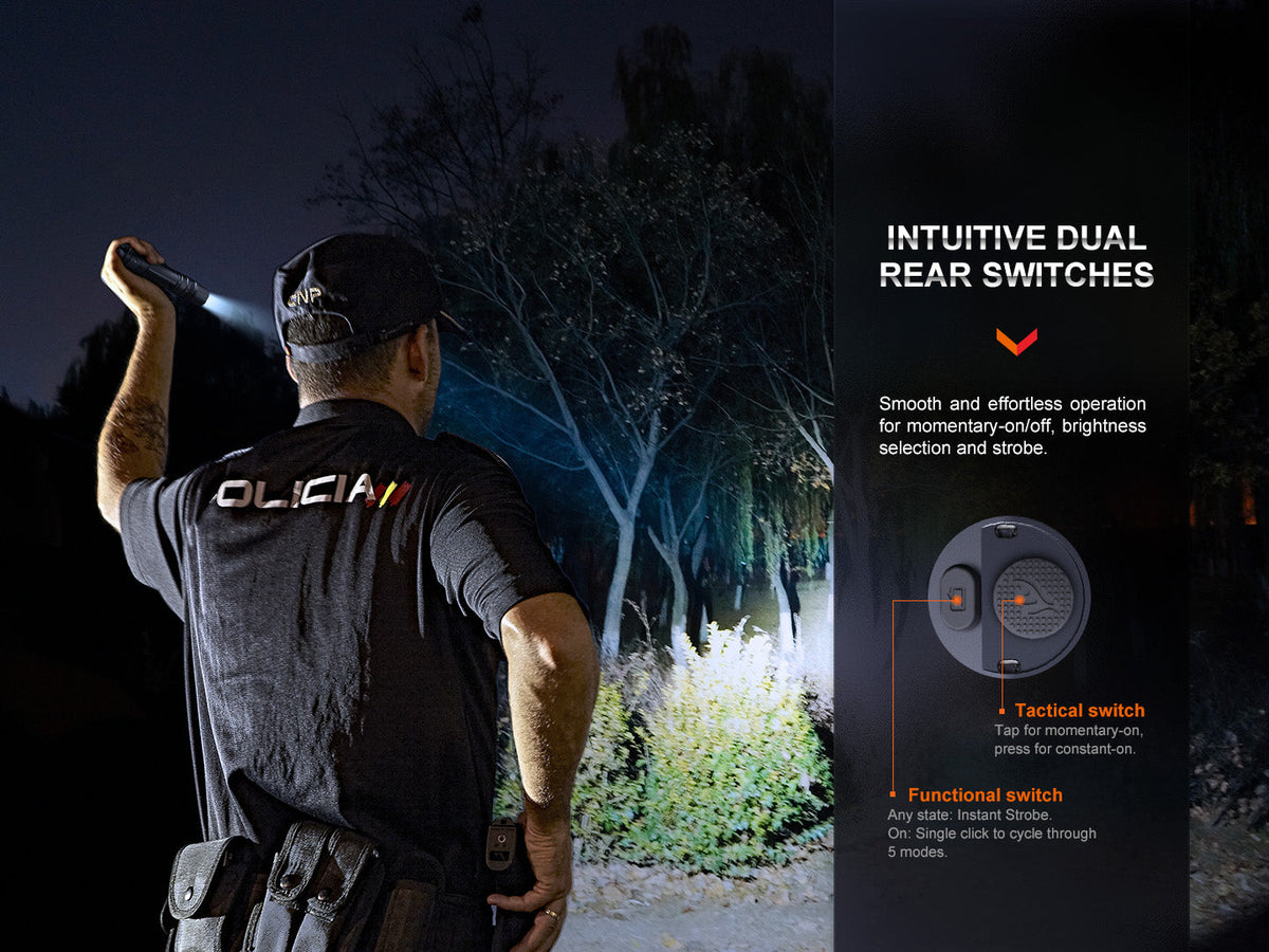 PD36R Pro 2800 Lumen Rechargeable Tactical LED Flashlight
