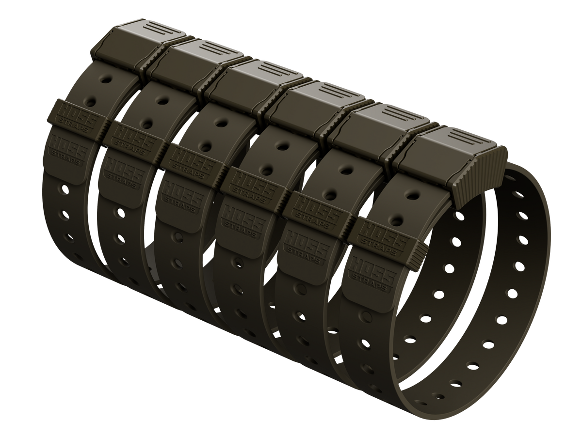 24-Inch Gear Straps Heavy Duty Adjustable Outdoor Camping Secure Straps
