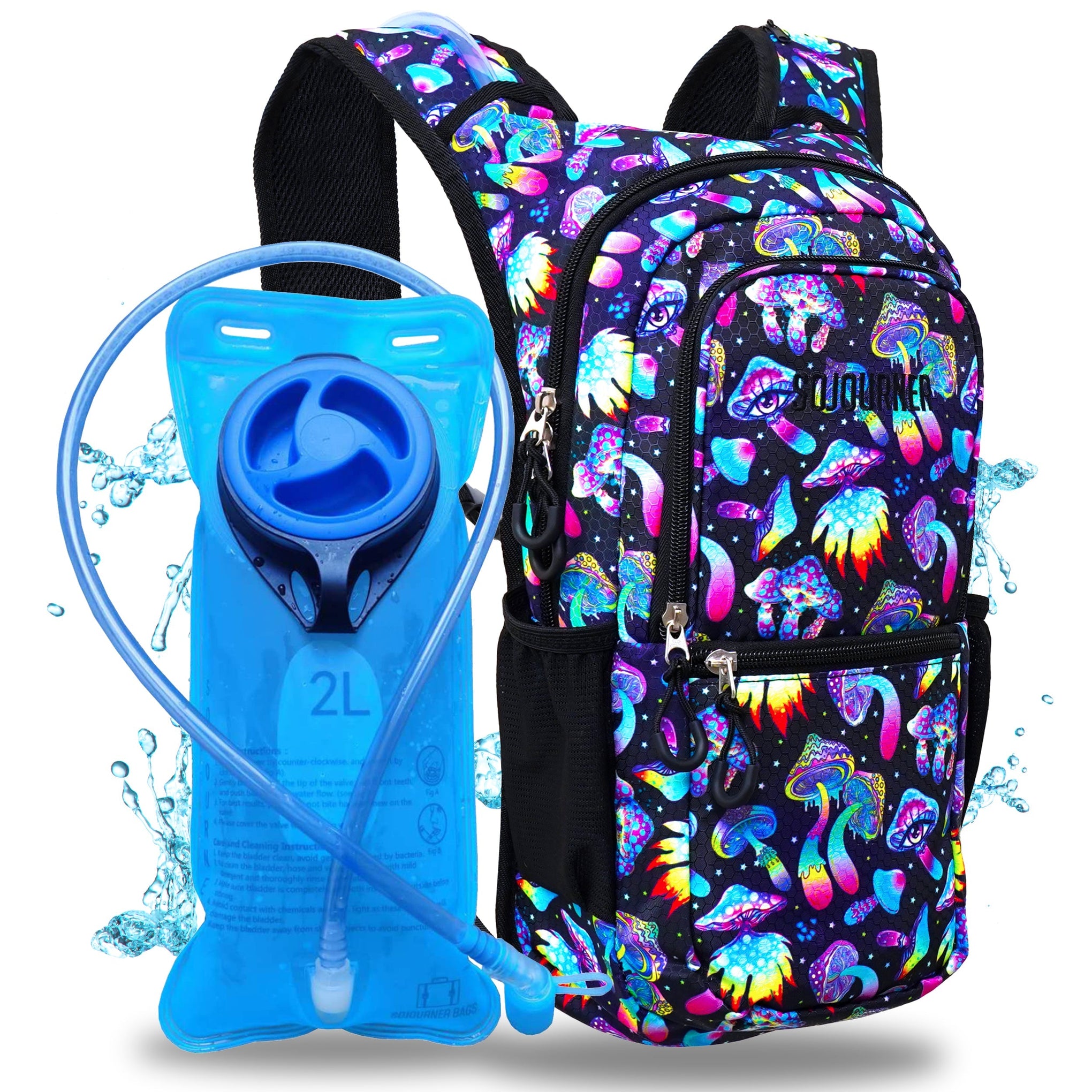 Hydration Pack Backpack Medium Lightweight Water Bladder Hiking Running