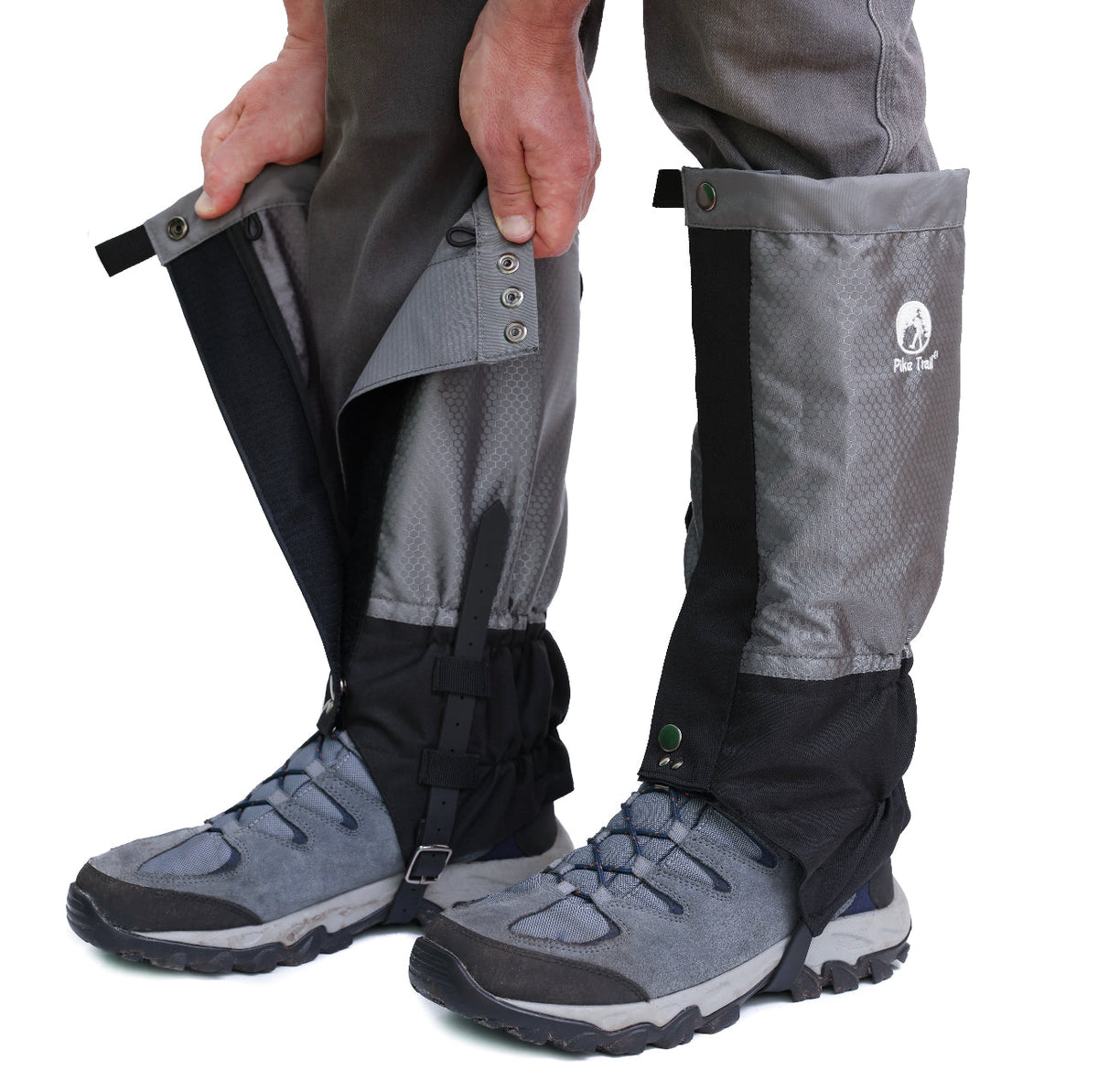 Pike Trail Leg Gaiters Waterproof Hiking Snow Mud Outdoor Protection
