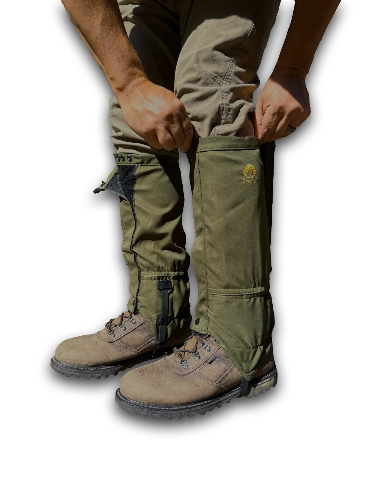 Pike Trail Leg Gaiters Waterproof Hiking Snow Mud Outdoor Protection