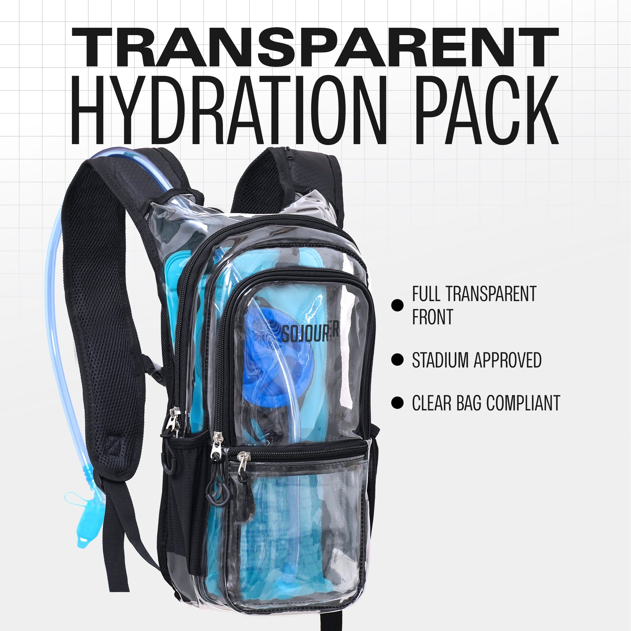 Hydration Pack Backpack Medium Lightweight Water Bladder Hiking Running