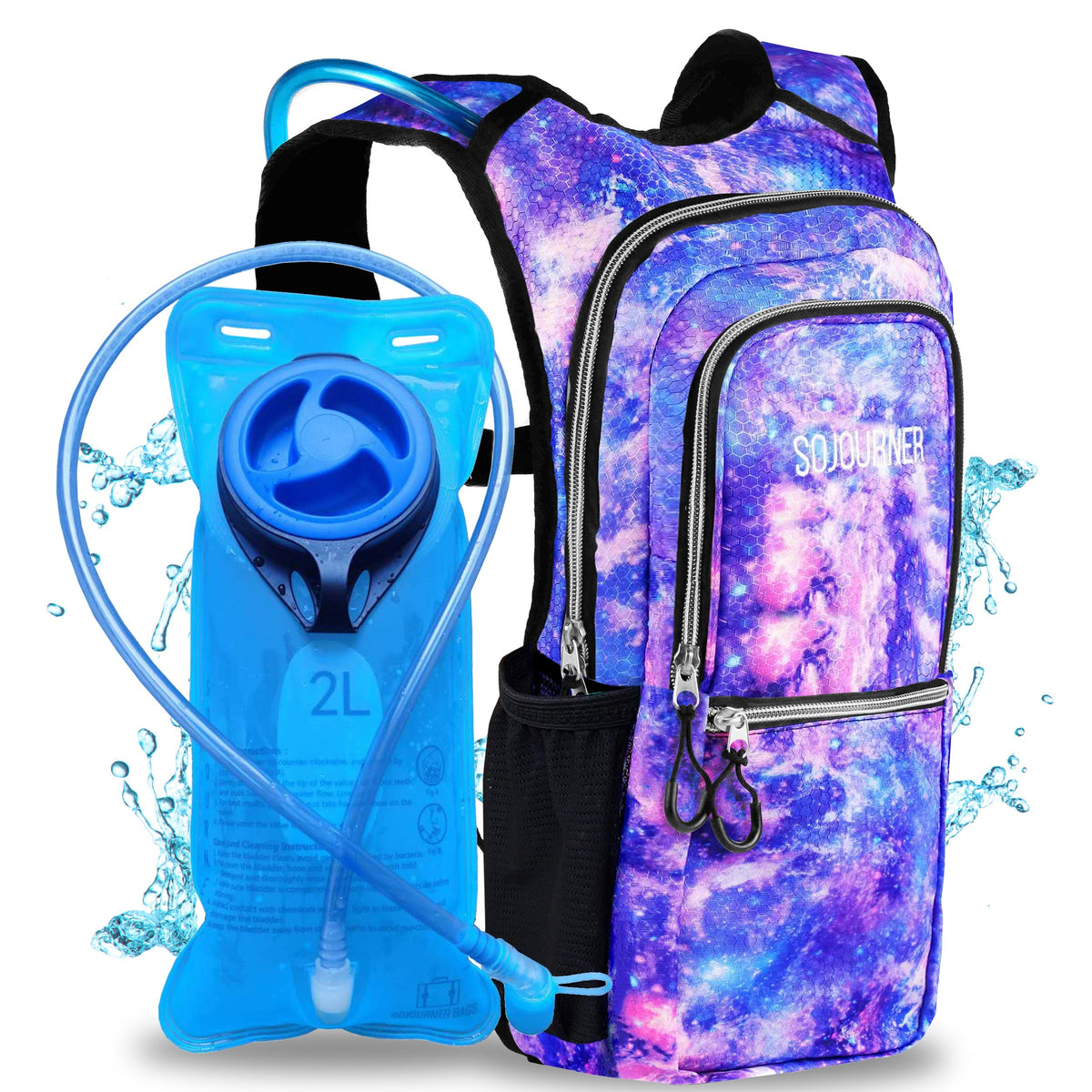 Hydration Pack Backpack Medium Lightweight Water Bladder Hiking Running
