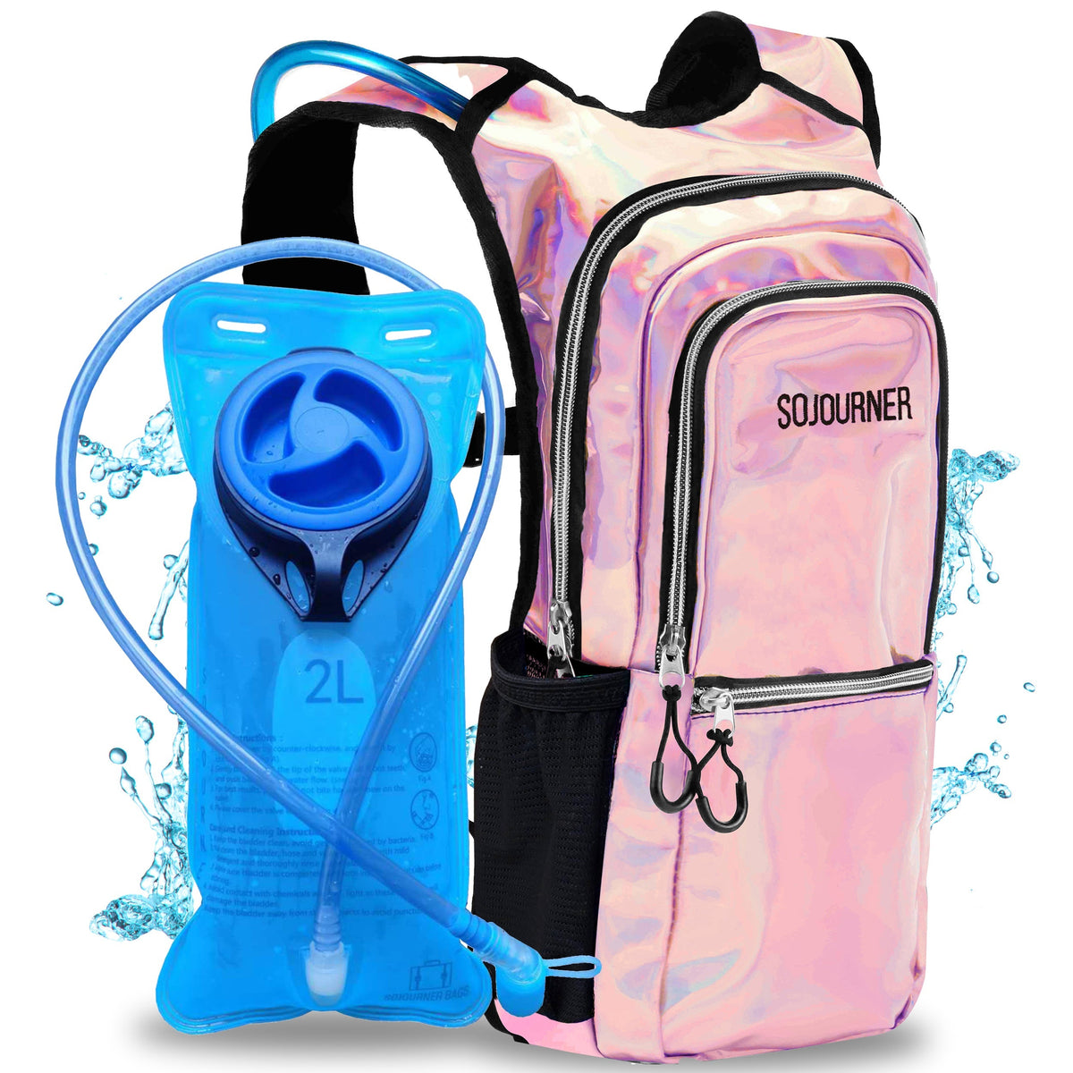 Hydration Pack Backpack Medium Lightweight Water Bladder Hiking Running