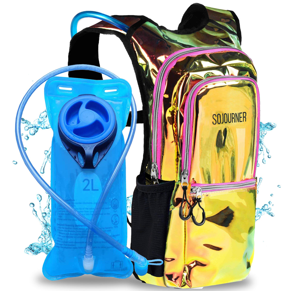 Hydration Pack Backpack Medium Lightweight Water Bladder Hiking Running