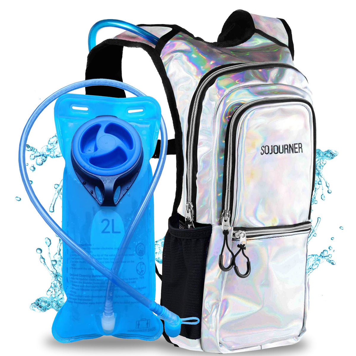 Hydration Pack Backpack Medium Lightweight Water Bladder Hiking Running