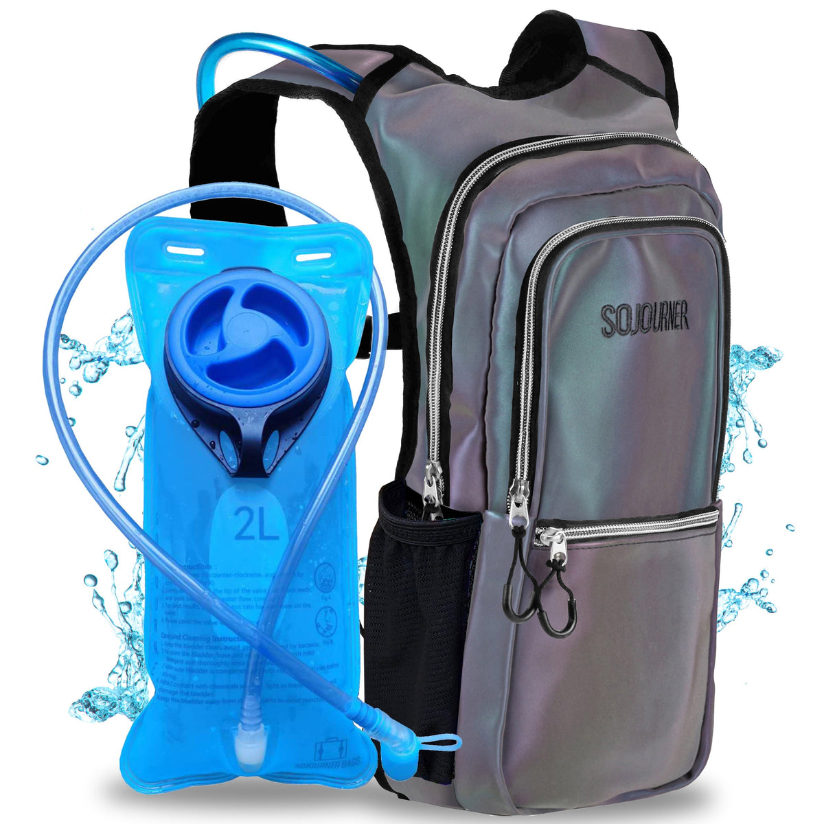 Hydration Pack Backpack Medium Lightweight Water Bladder Hiking Running