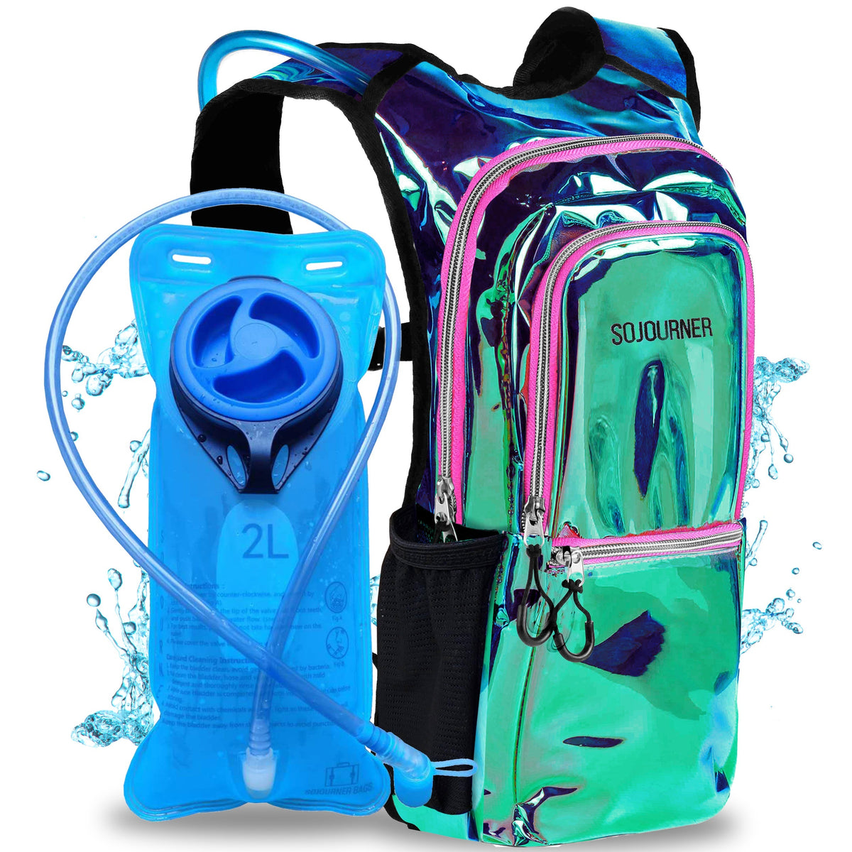 Hydration Pack Backpack Medium Lightweight Water Bladder Hiking Running