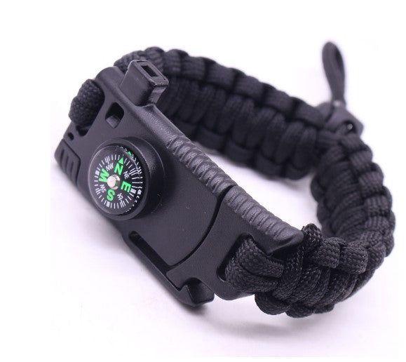 Multifunctional Survival Bracelet Carry Strap Outdoor Camping Emergency Gear
