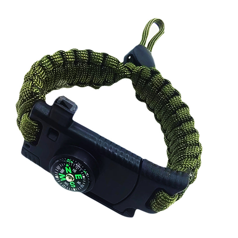 Multifunctional Survival Bracelet Carry Strap Outdoor Camping Emergency Gear