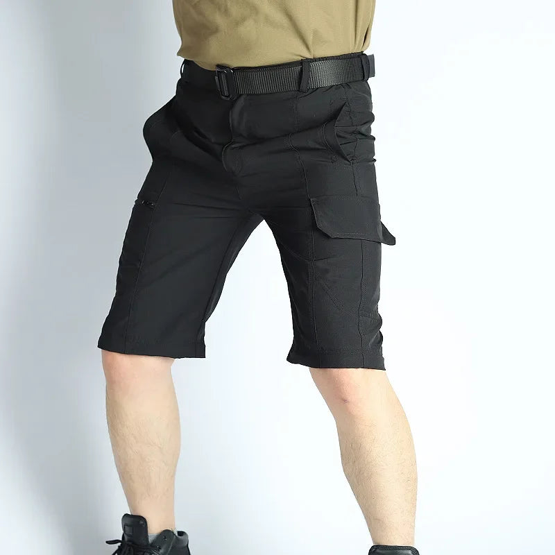 Men’s Convertible Hiking Pants Waterproof Quick Dry Outdoor Travel Pants