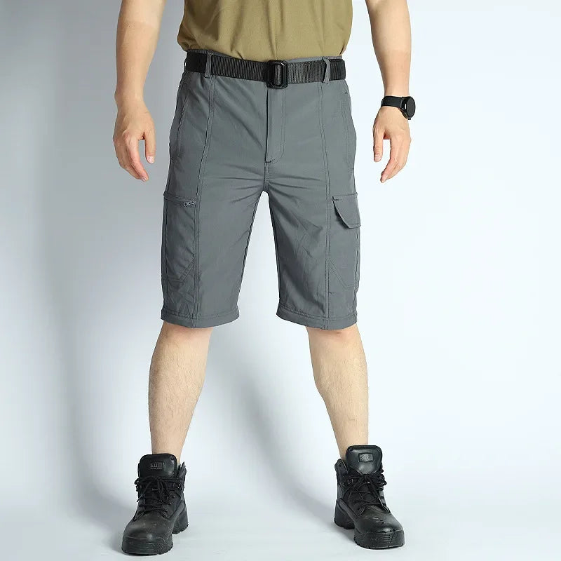 Men’s Convertible Hiking Pants Waterproof Quick Dry Outdoor Travel Pants