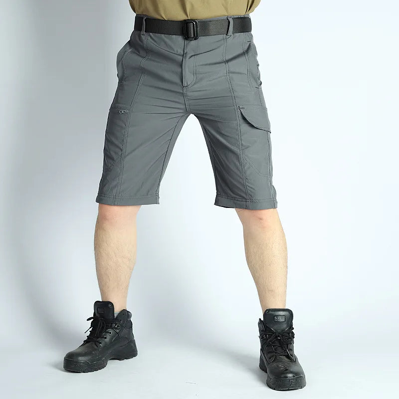 Men’s Convertible Hiking Pants Waterproof Quick Dry Outdoor Travel Pants