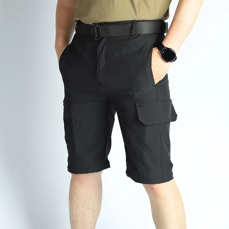 Men’s Convertible Hiking Pants Waterproof Quick Dry Outdoor Travel Pants