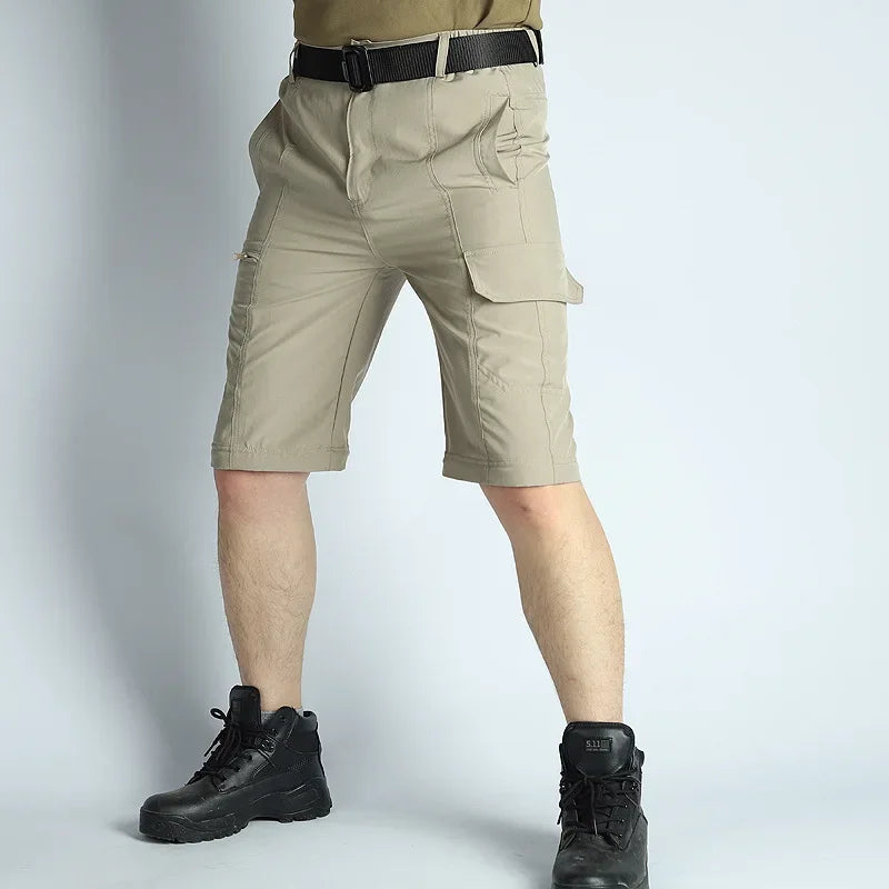 Men’s Convertible Hiking Pants Waterproof Quick Dry Outdoor Travel Pants