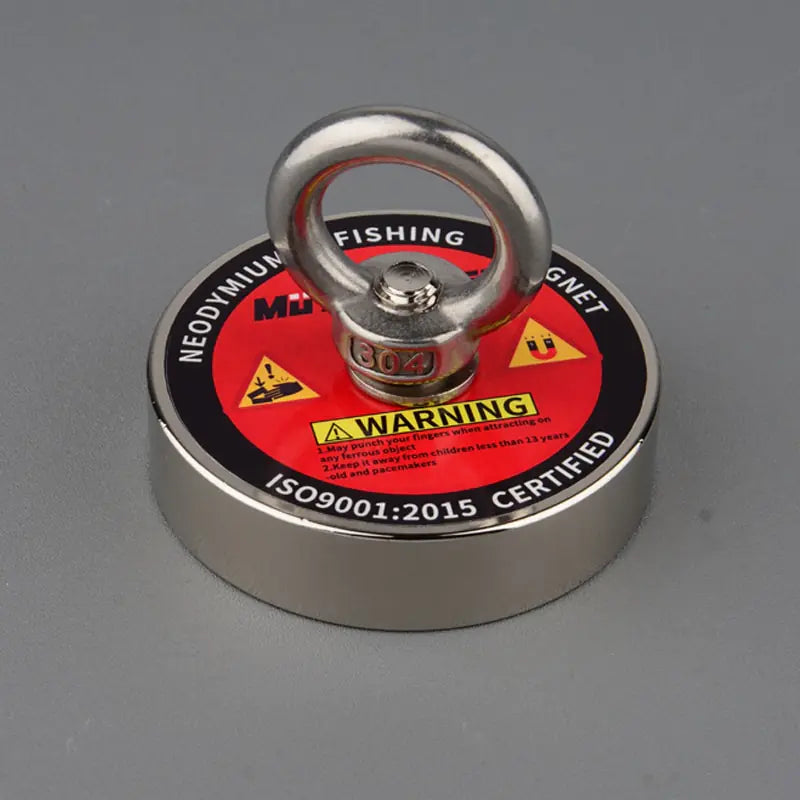 Heavy Duty Fishing Magnet Rope Strong Recovery Retrieval Outdoor Tool