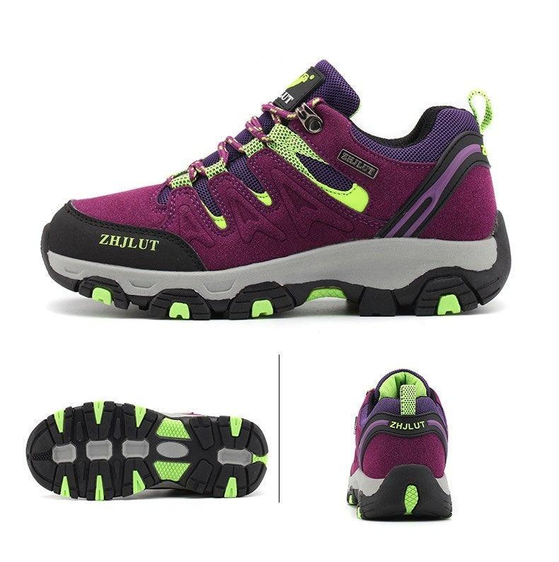 Autumn Winter Hiking Shoes Non Slip Wear Resistant Outdoor Low Top Boots