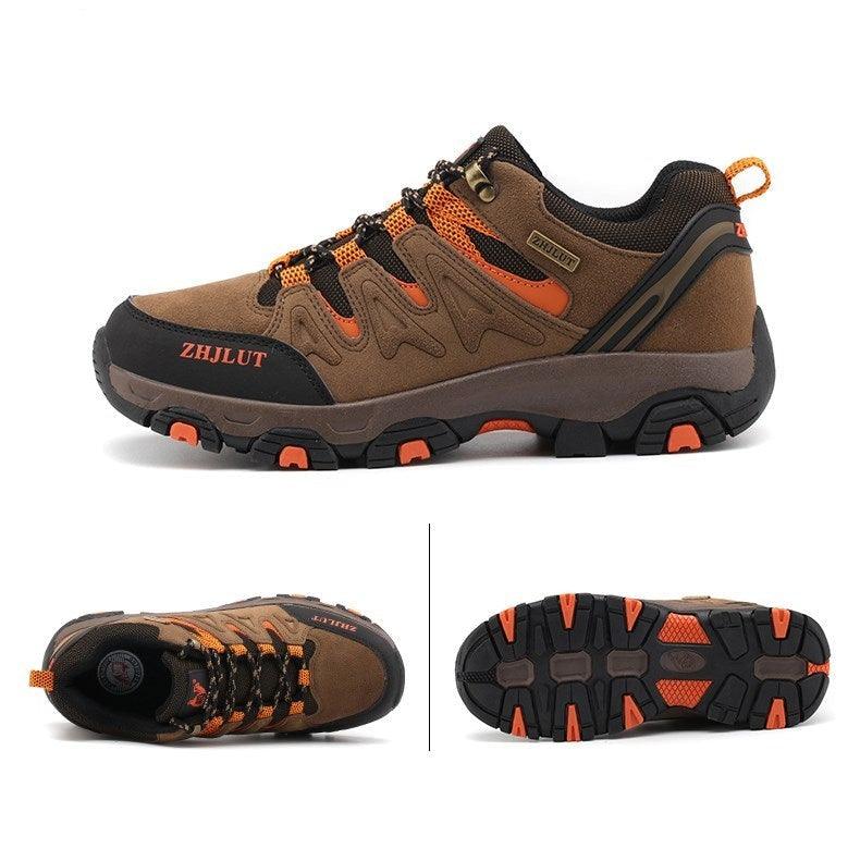 Autumn Winter Hiking Shoes Non Slip Wear Resistant Outdoor Low Top Boots