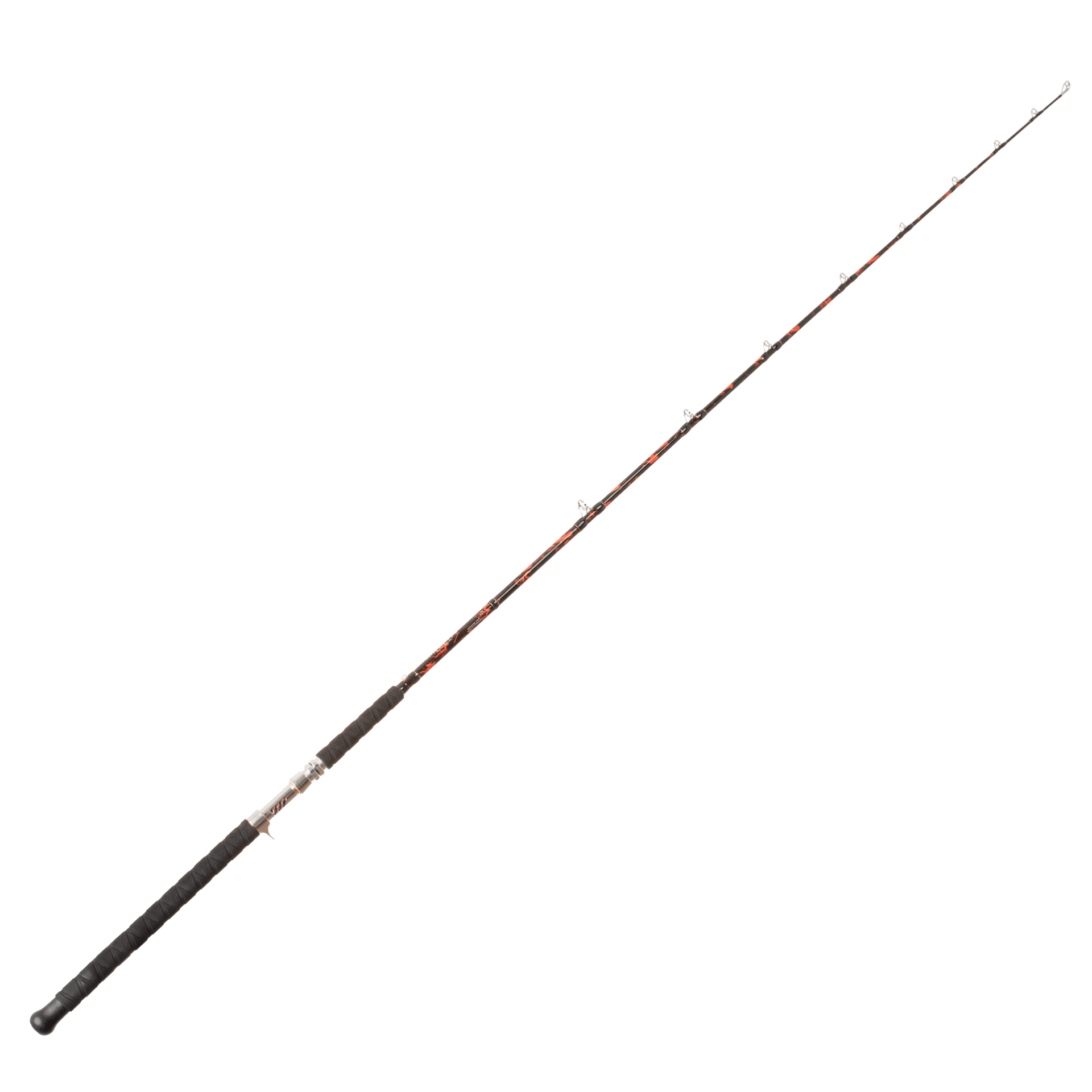 Black Dragon Fire Casting Rod Heavy Duty Fishing Lure Rod